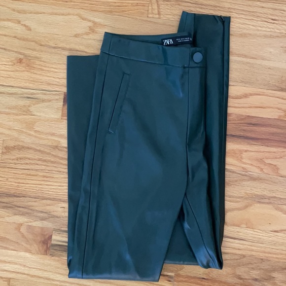 Zara leather skinny pants - Picture 7 of 8